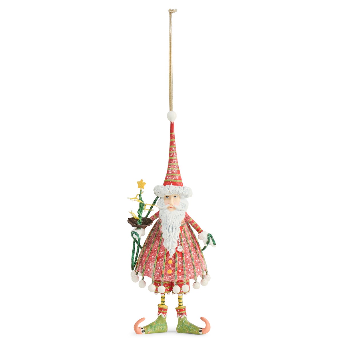 Patience Brewster Dash Away Dashing Santa Ornament - Image 4