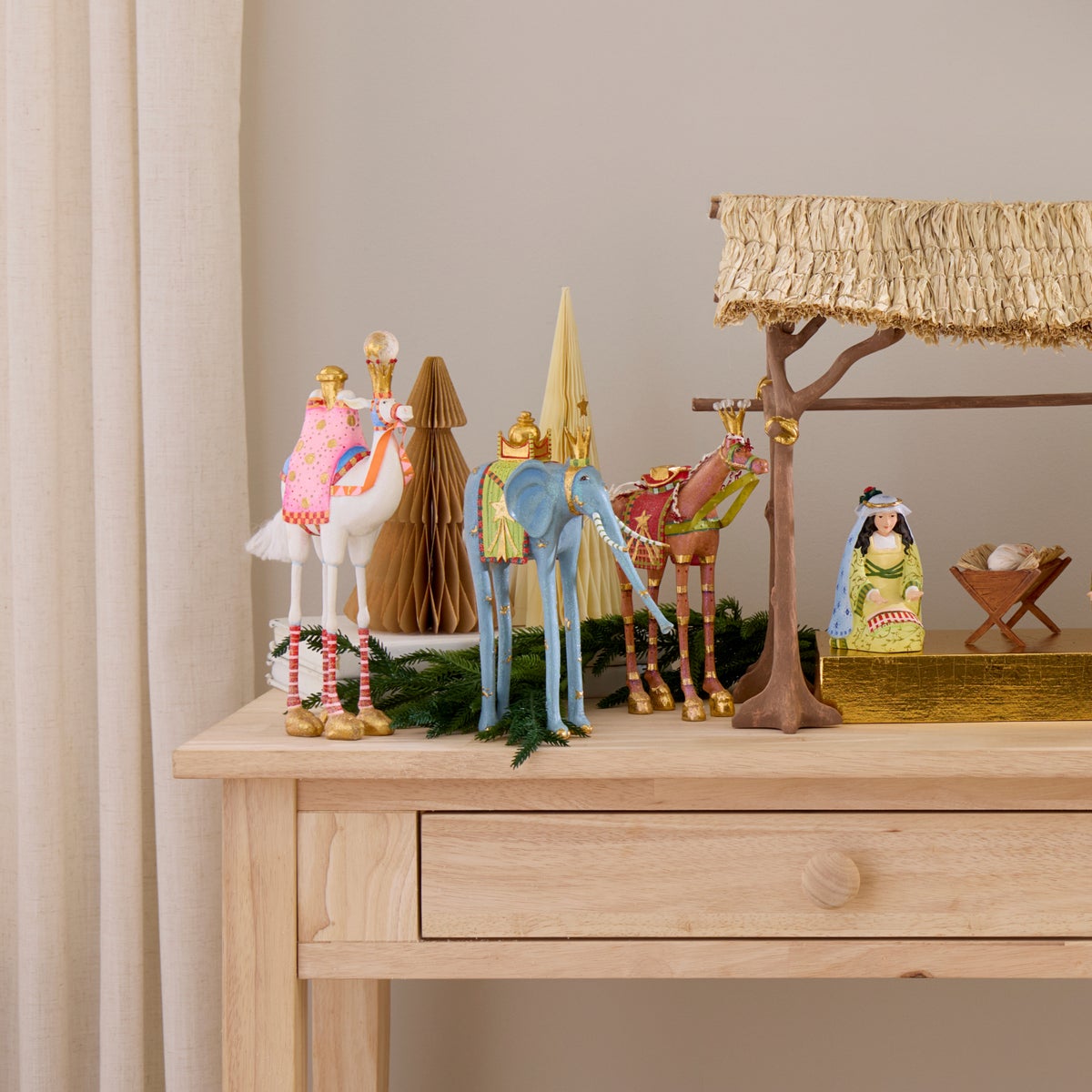 Patience Brewster Nativity Myrtle the Elephant Figure - Image 3