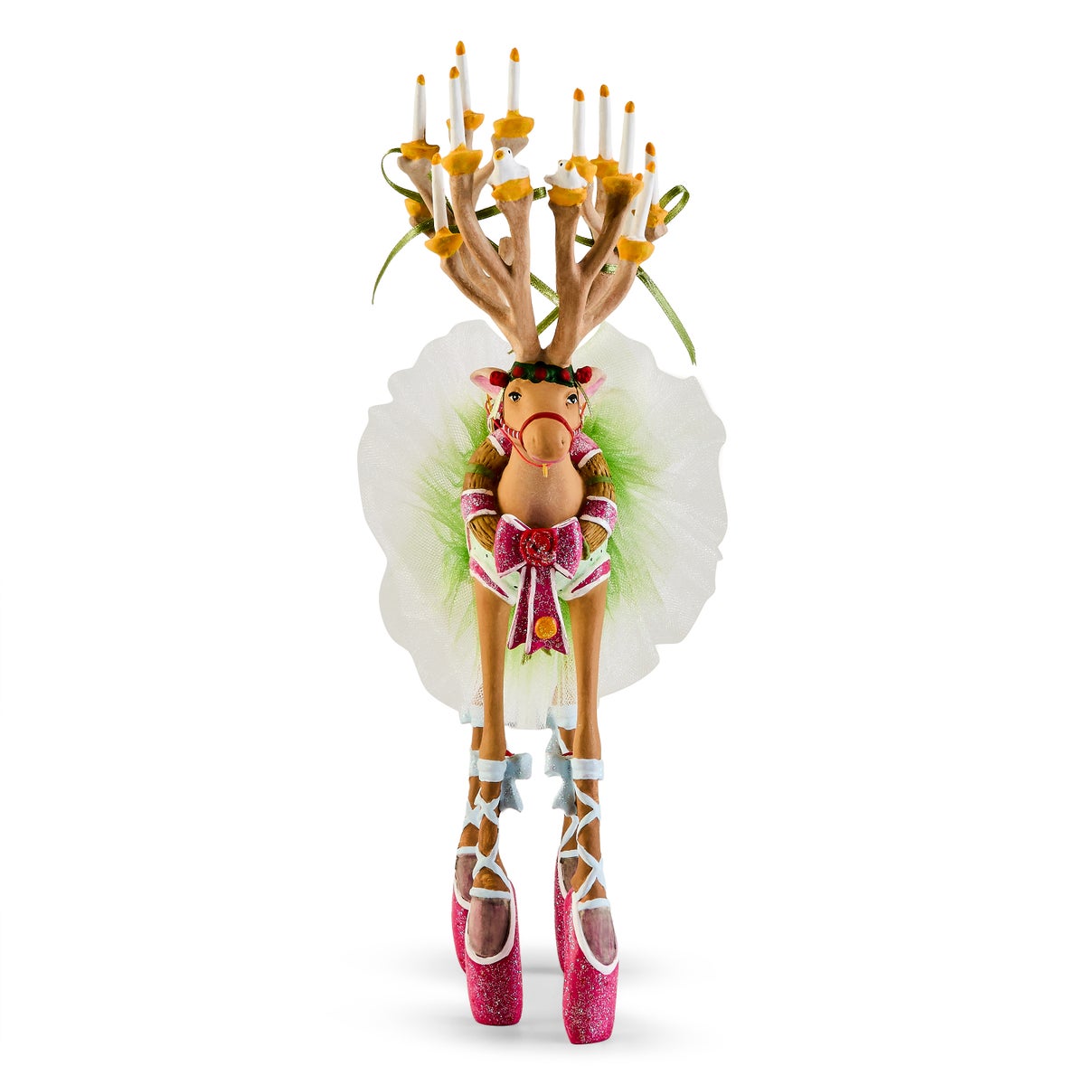 Patience Brewster Dash Away Dancer Reindeer Figure - Image 6