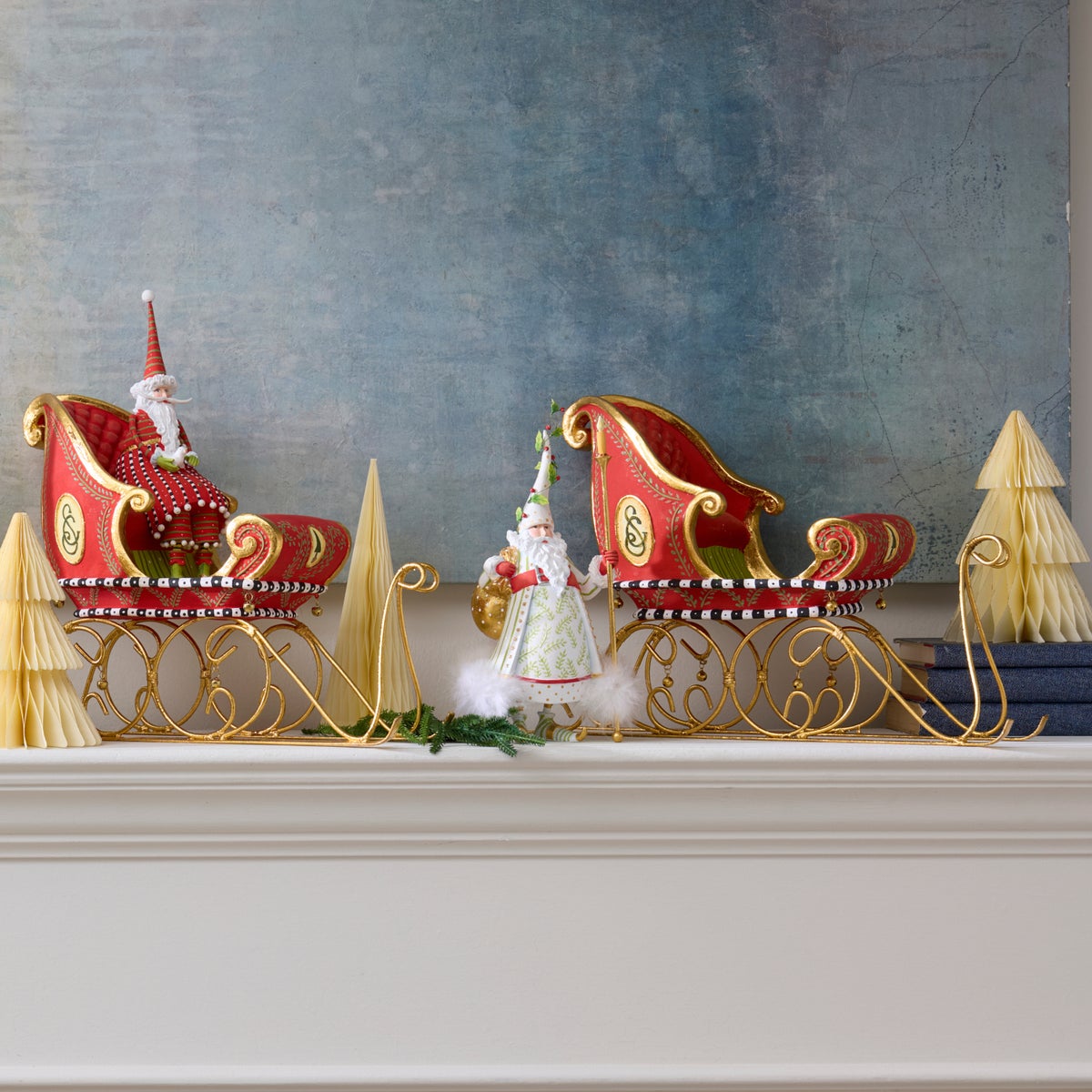 Patience Brewster Dash Away Sleigh Figure - Image 3