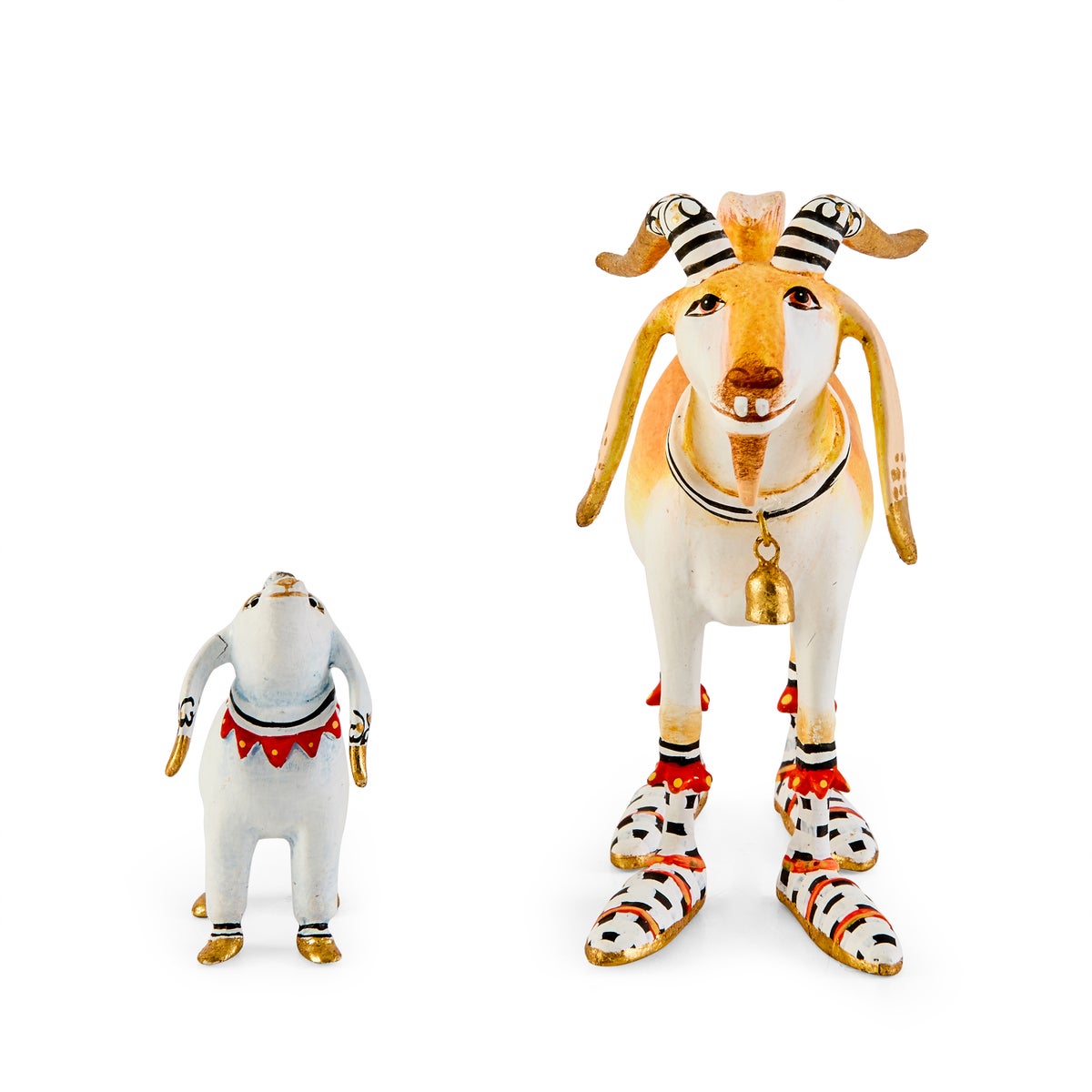 Patience Brewster Nativity Nathan & Noel Goat Figures - Image 4