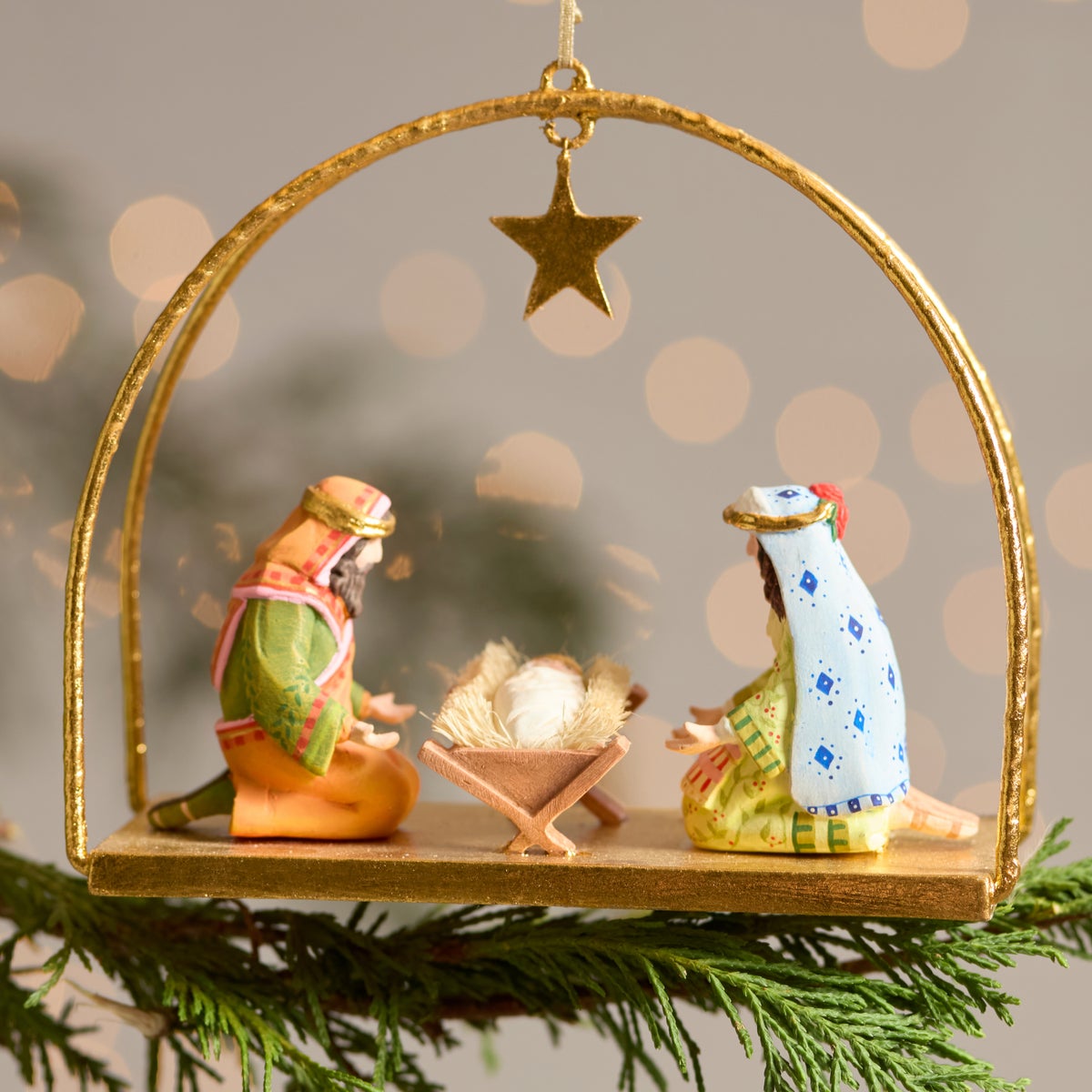 Patience Brewster Nativity Holy Family Ornament - Image 2