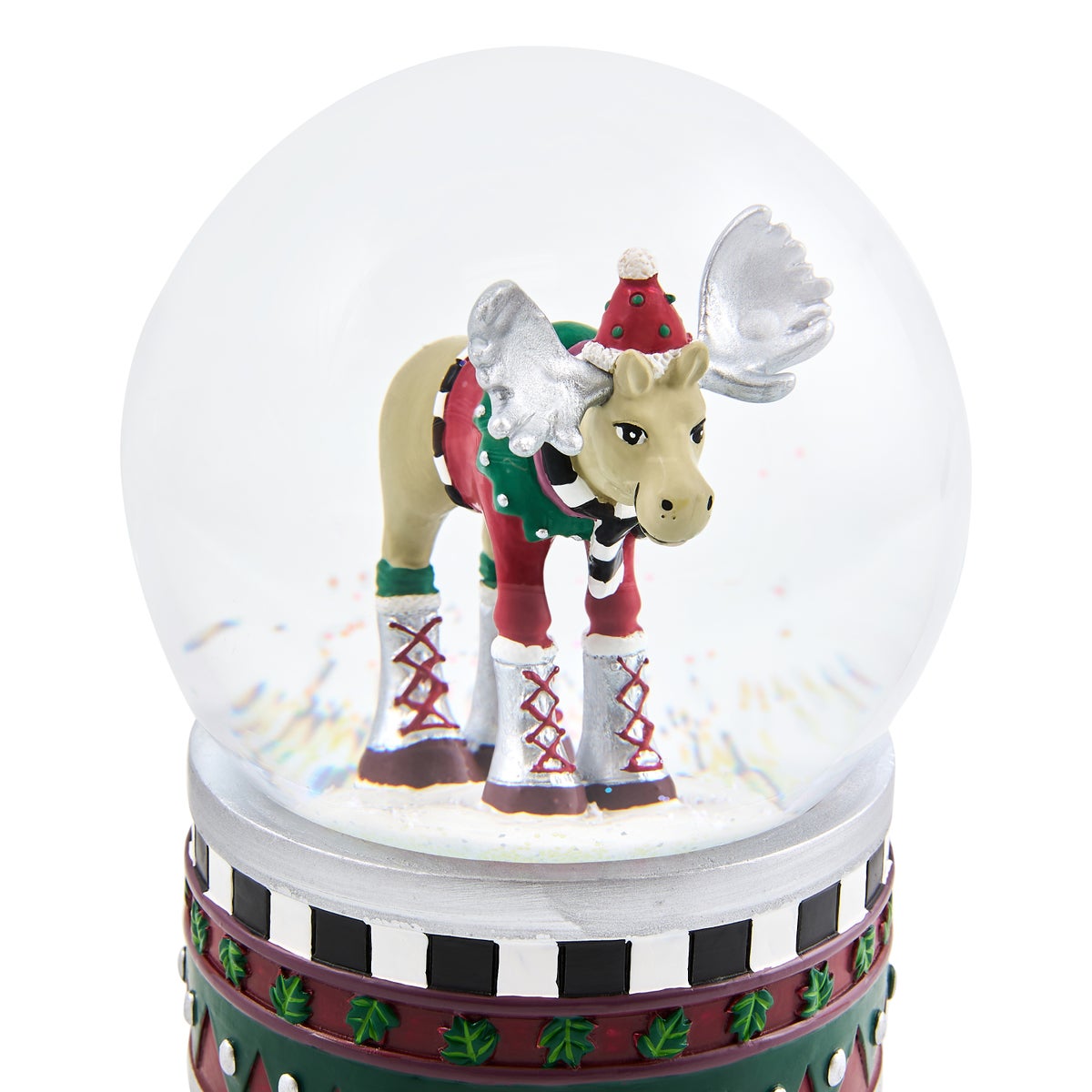 Patience Brewster Mooseltoe Snow Globe - Image 5