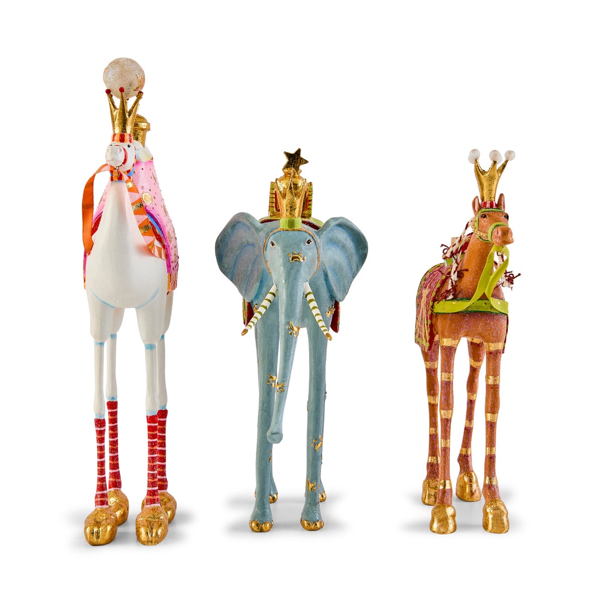 Patience Brewster Nativity Magi Animal Figures, Set of 3 - Image 6