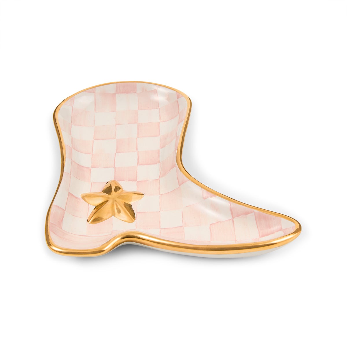 Lainey Wilson Rosy Check Cowgirl Boot Dish - Image 3