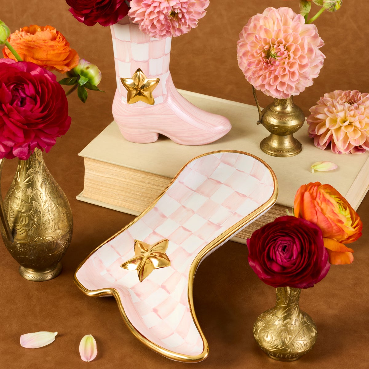Lainey Wilson Rosy Check Cowgirl Boot Dish - Image 5