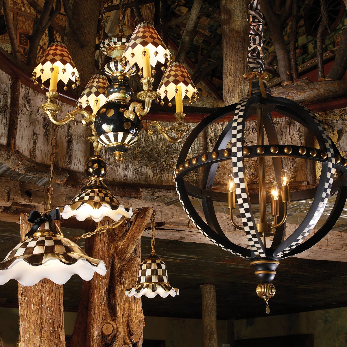 Black Tie Chandelier - Image 5