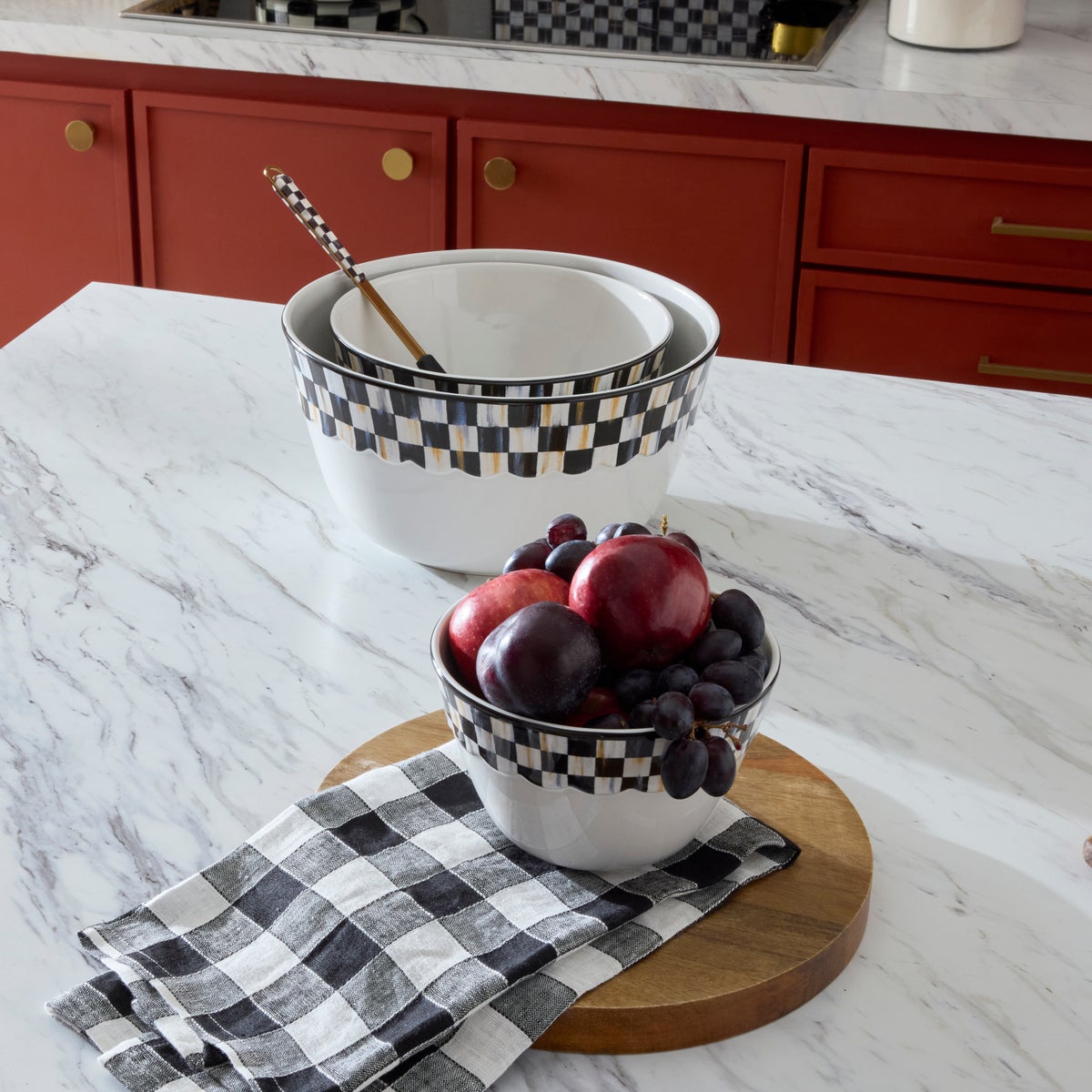 Courtly Check Everyday Mixing Bowls, Set of 3 - Image 2