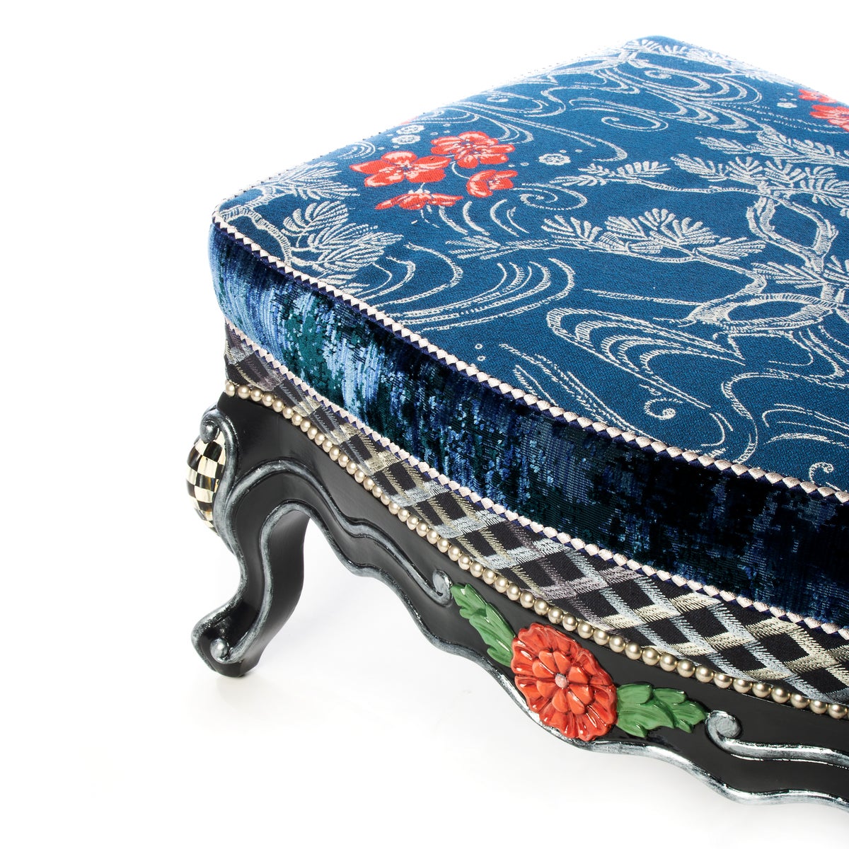 Bluetopia Ottoman - Image 3