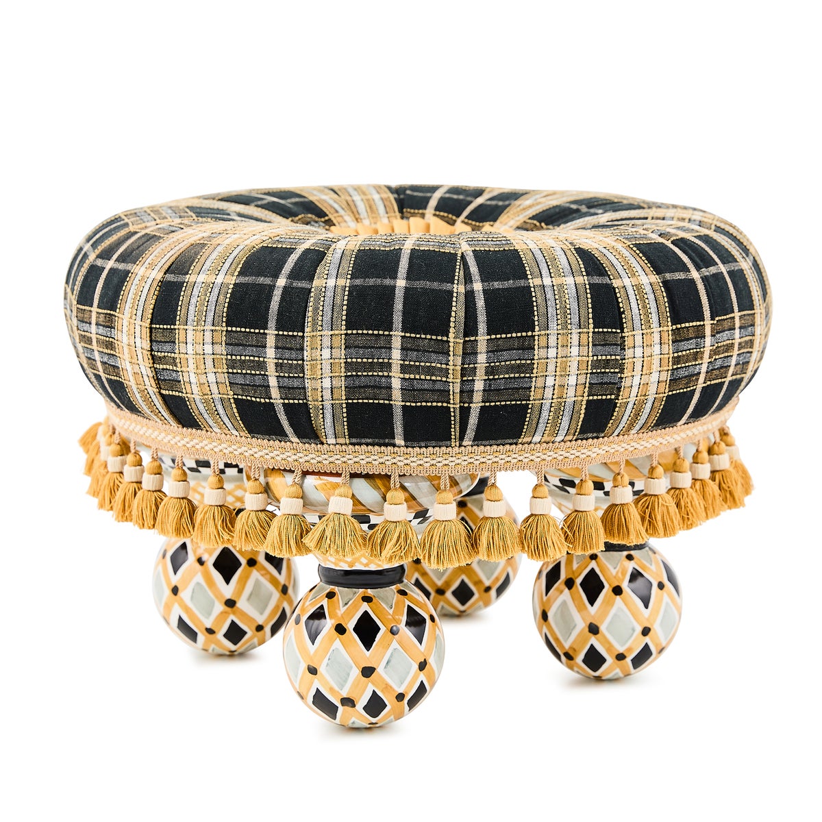 Mad for Plaid Tuffet