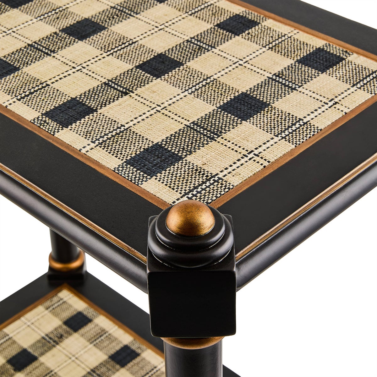 Mad for Plaid Accent Table - Image 4