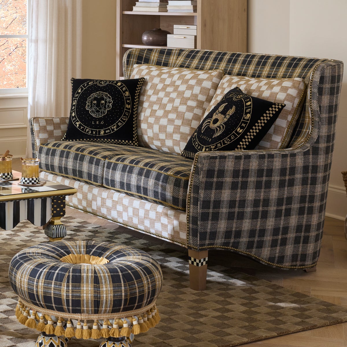 Mad for Plaid Loveseat - Image 2