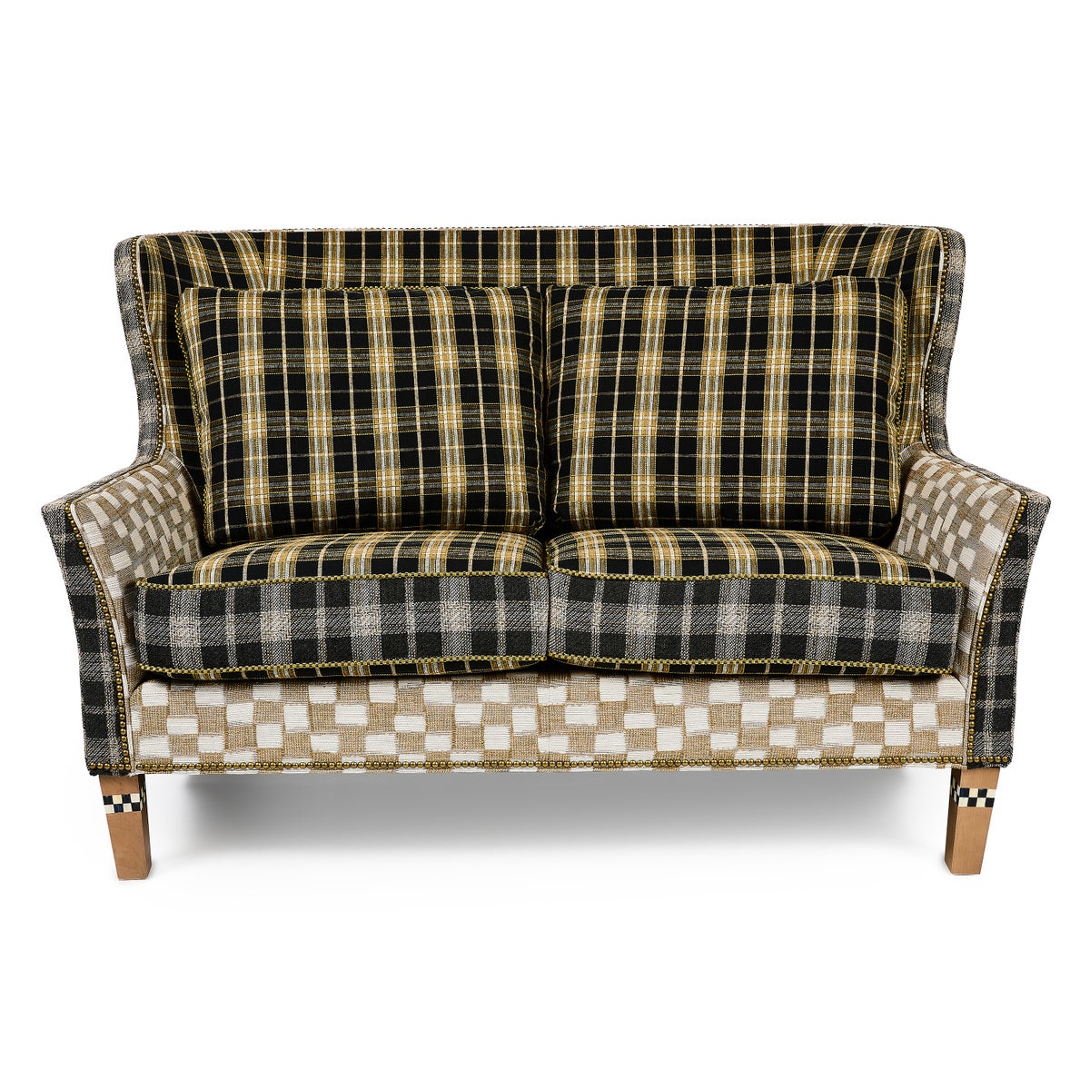 Mad for Plaid Loveseat - Image 3