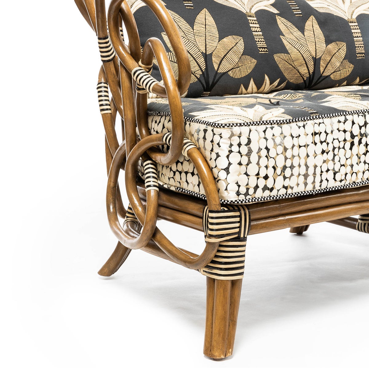 Wild Indoors Rattan Loveseat - Image 4