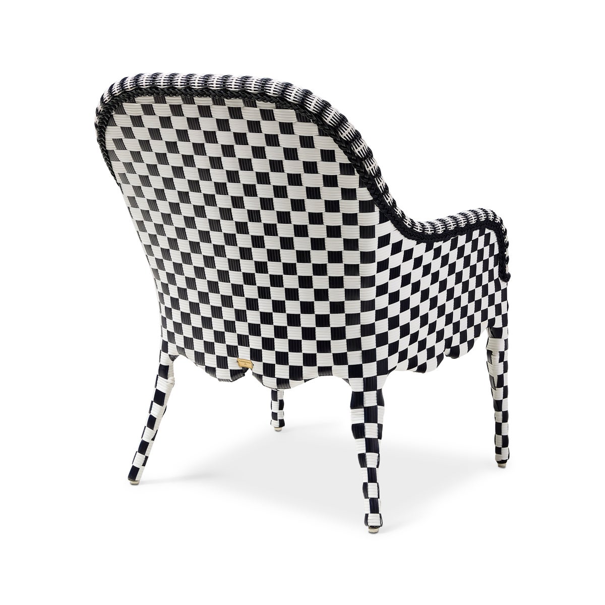 Gambit Check Outdoor Accent Chair - Image 4