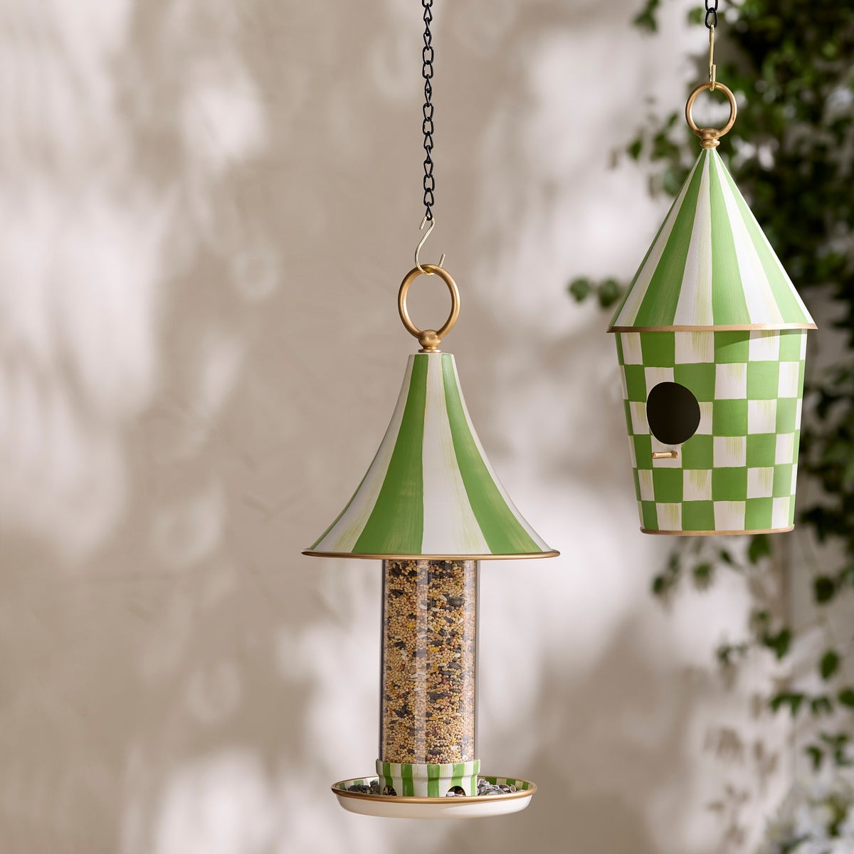 Grass Green Bird Feeder - Image 2