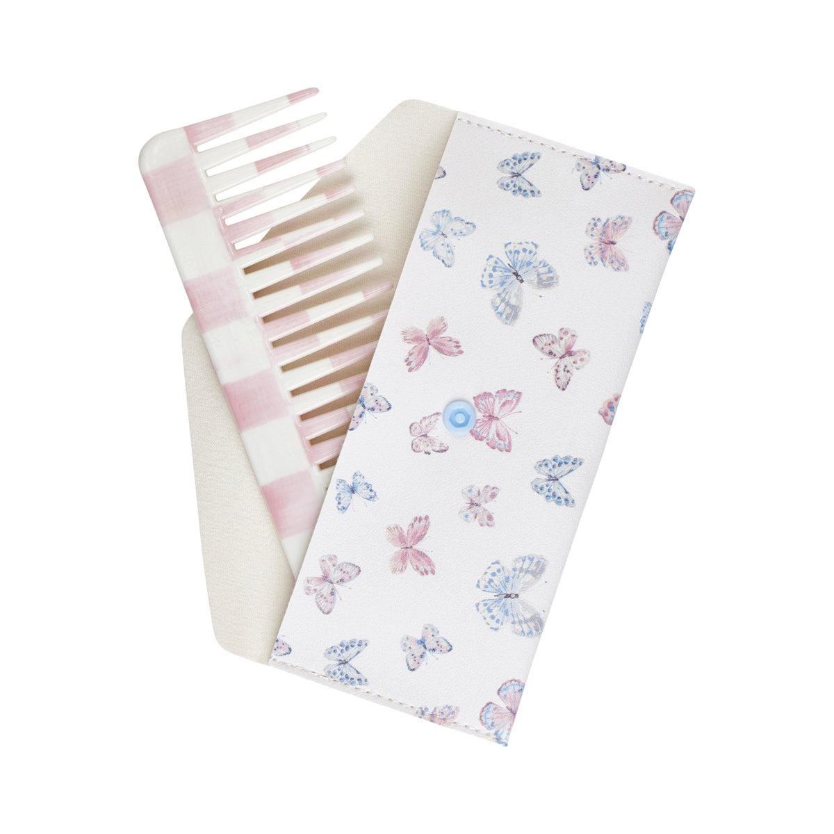 Goody Rosy Check Comb and Case - Image 3