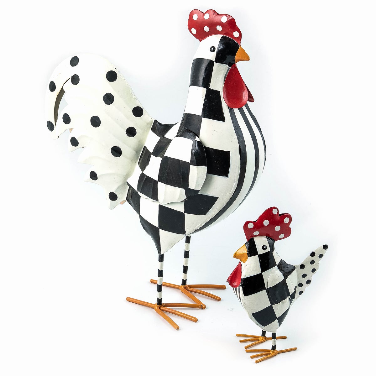 Checkerdot Rooster - Medium - Image 2
