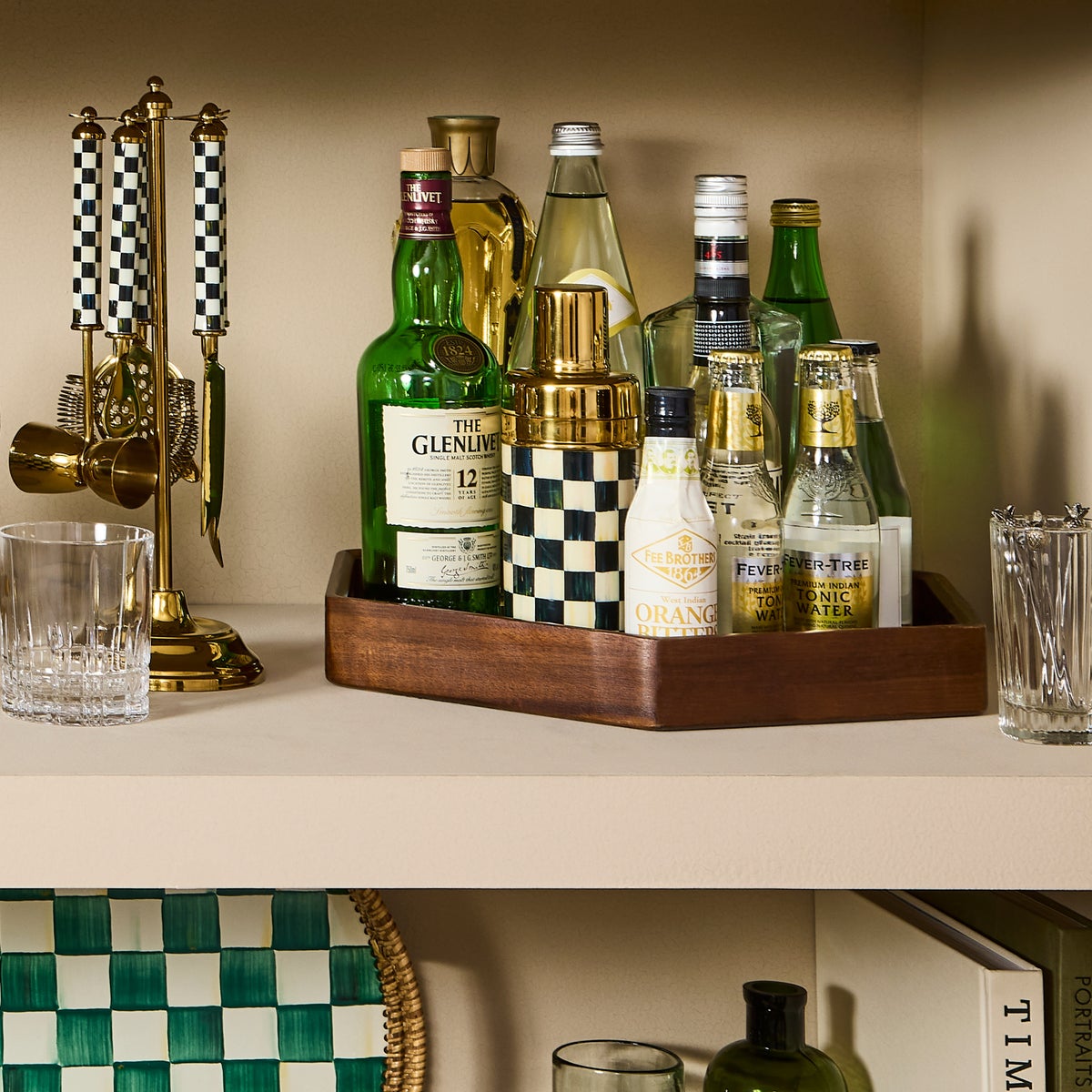 Courtly Check 3260 Gold Cocktail Shaker - Image 6