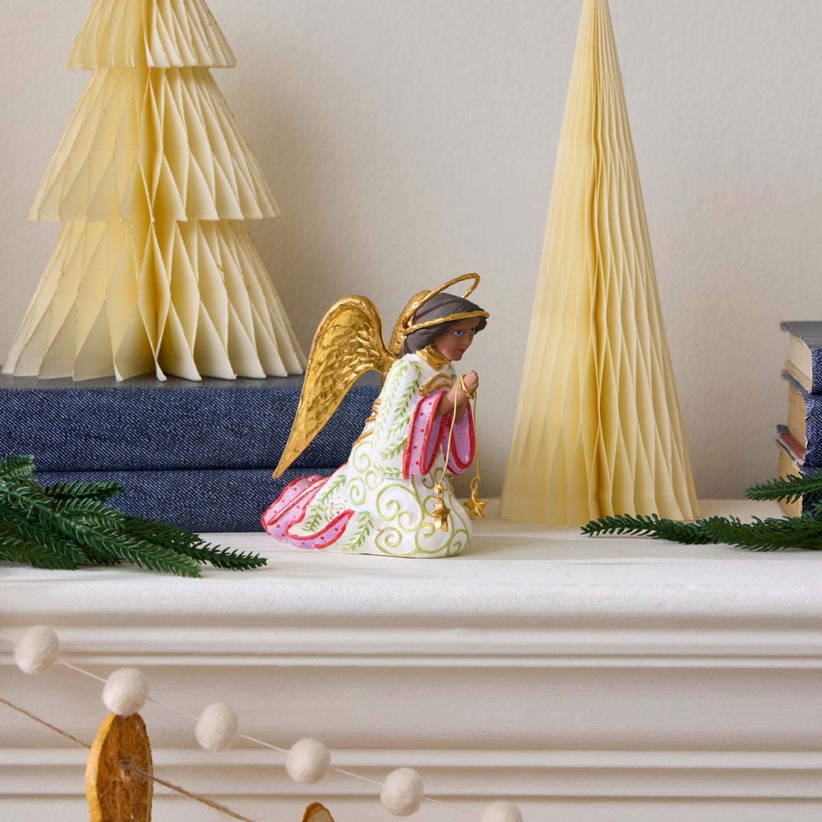 Patience Brewster Nativity World Praying Angel Figure - Image 2