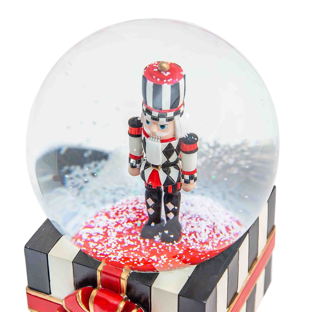 Nutcracker Gift Snow Globe - Image 3