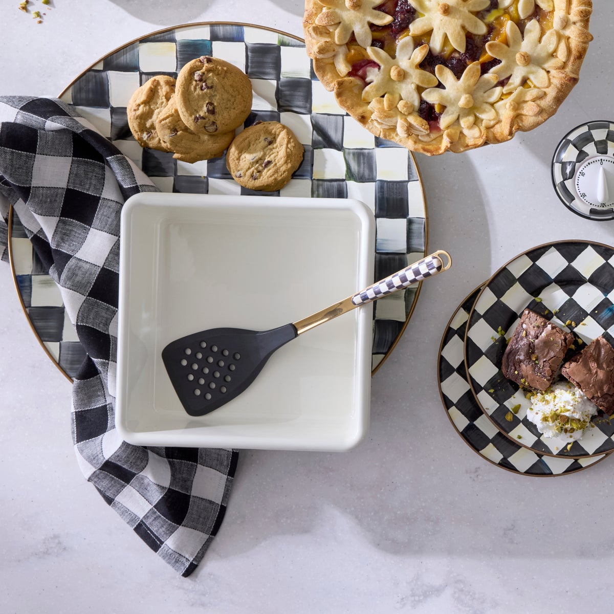 Courtly Check Slotted Spatula - Image 5