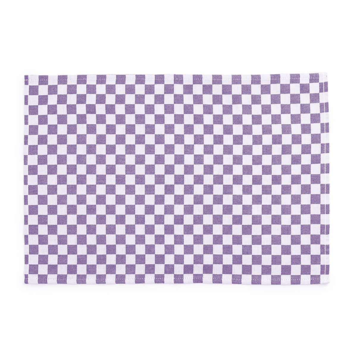 Violet Check Placemat, Set of 4