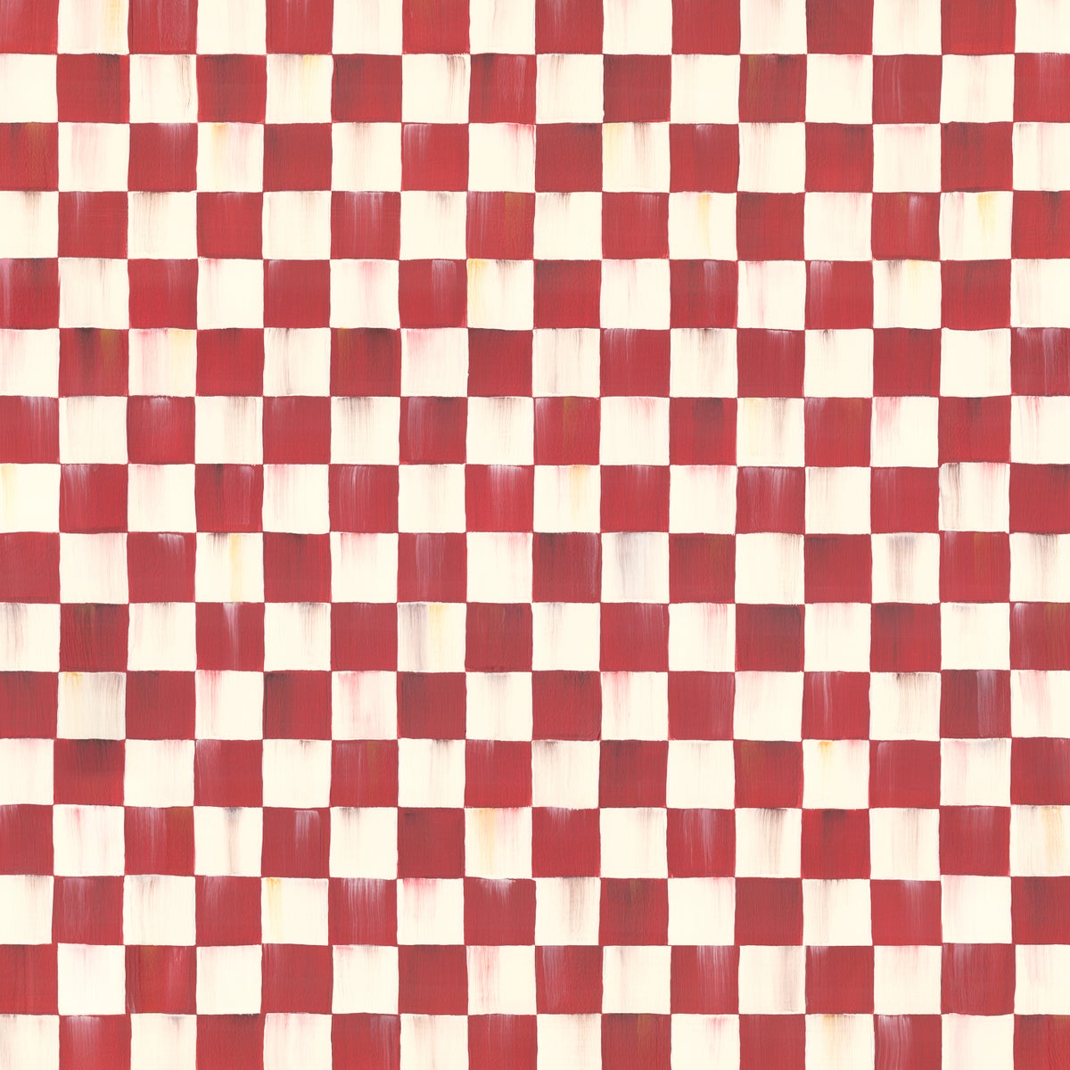 Cherry Check Gift Wrap, Set of 2