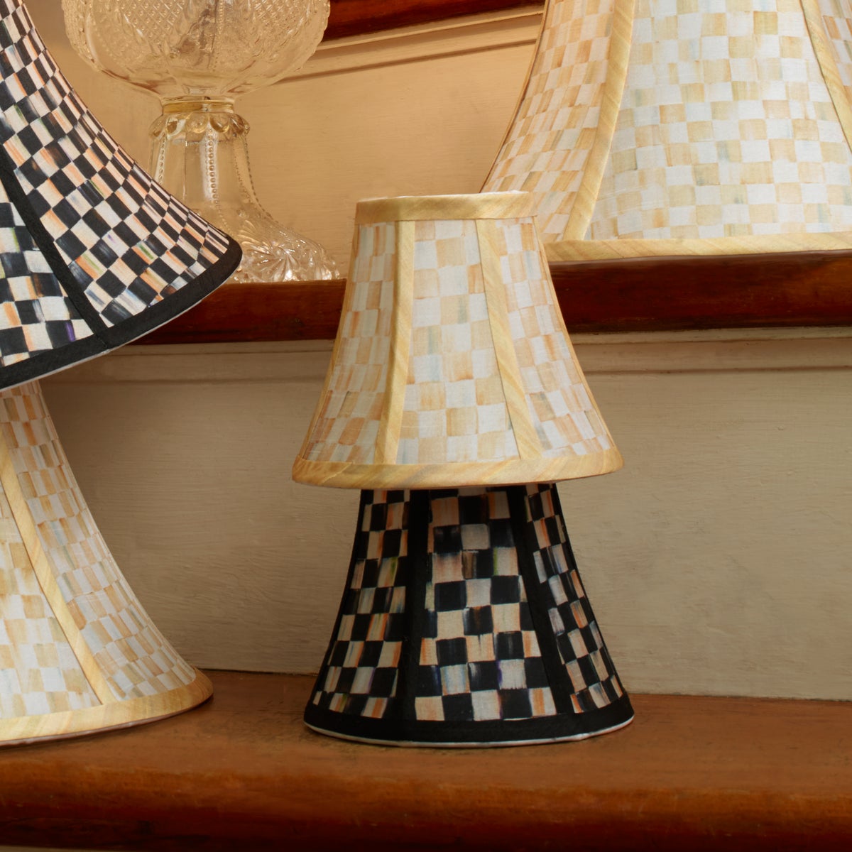 Courtly Check Chandelier Shade - Image 2