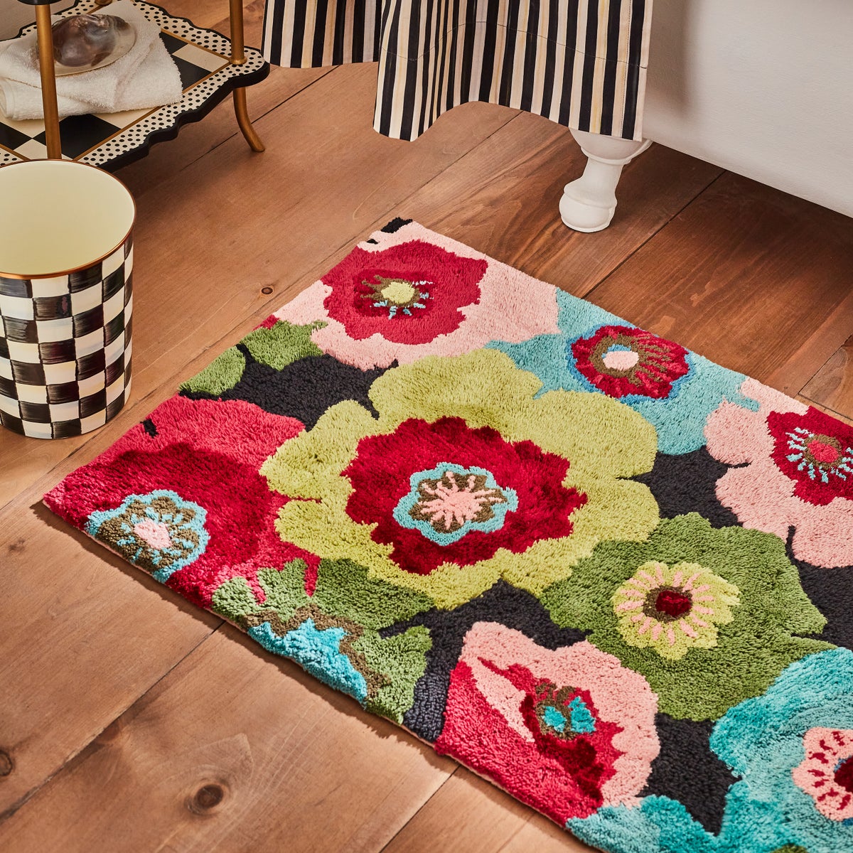 Always Flowers Bath Rug - Image 2