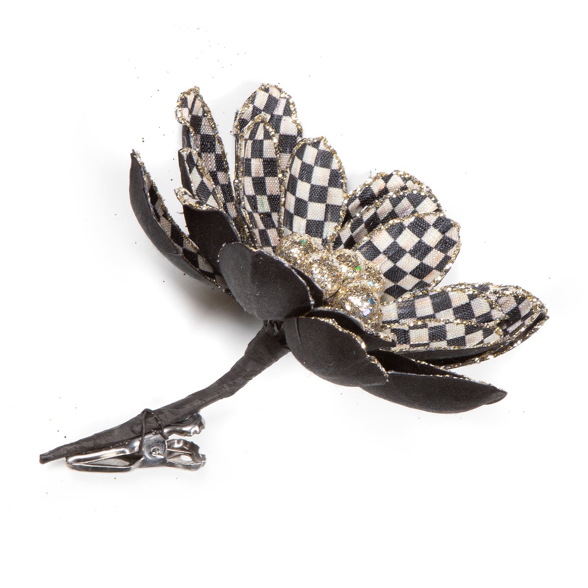 Courtly Check Flower Clip - Image 3
