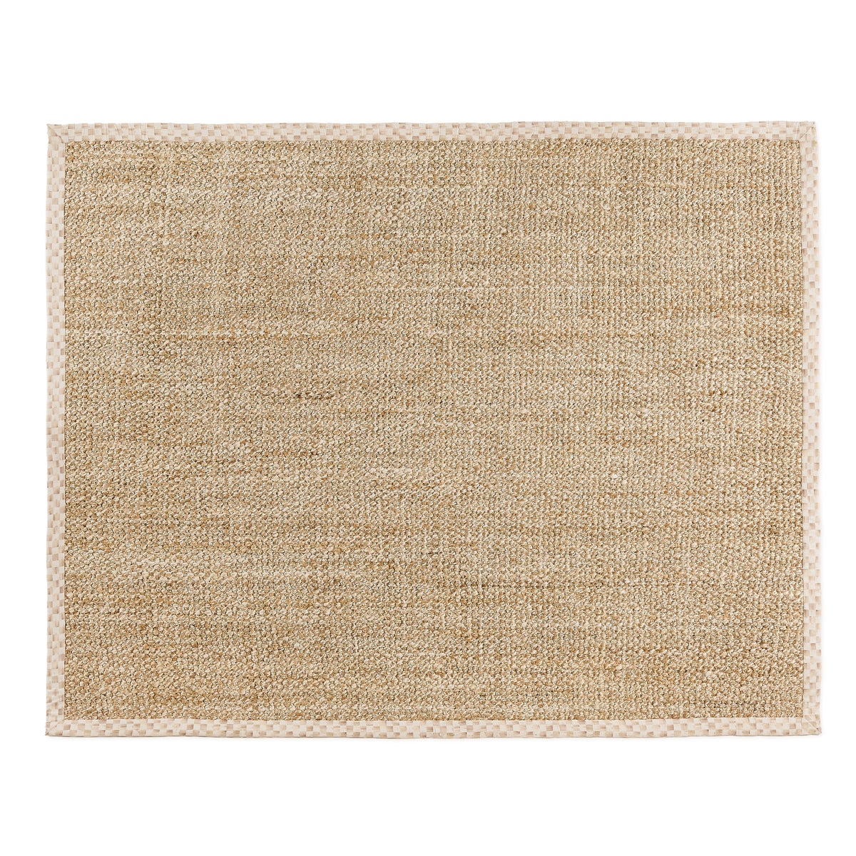 Mocha Check Chunky Jute 8' x 10' Jute Rug
