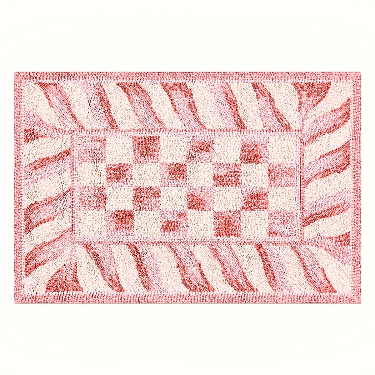 Rosy Check 2' x 3' Rug
