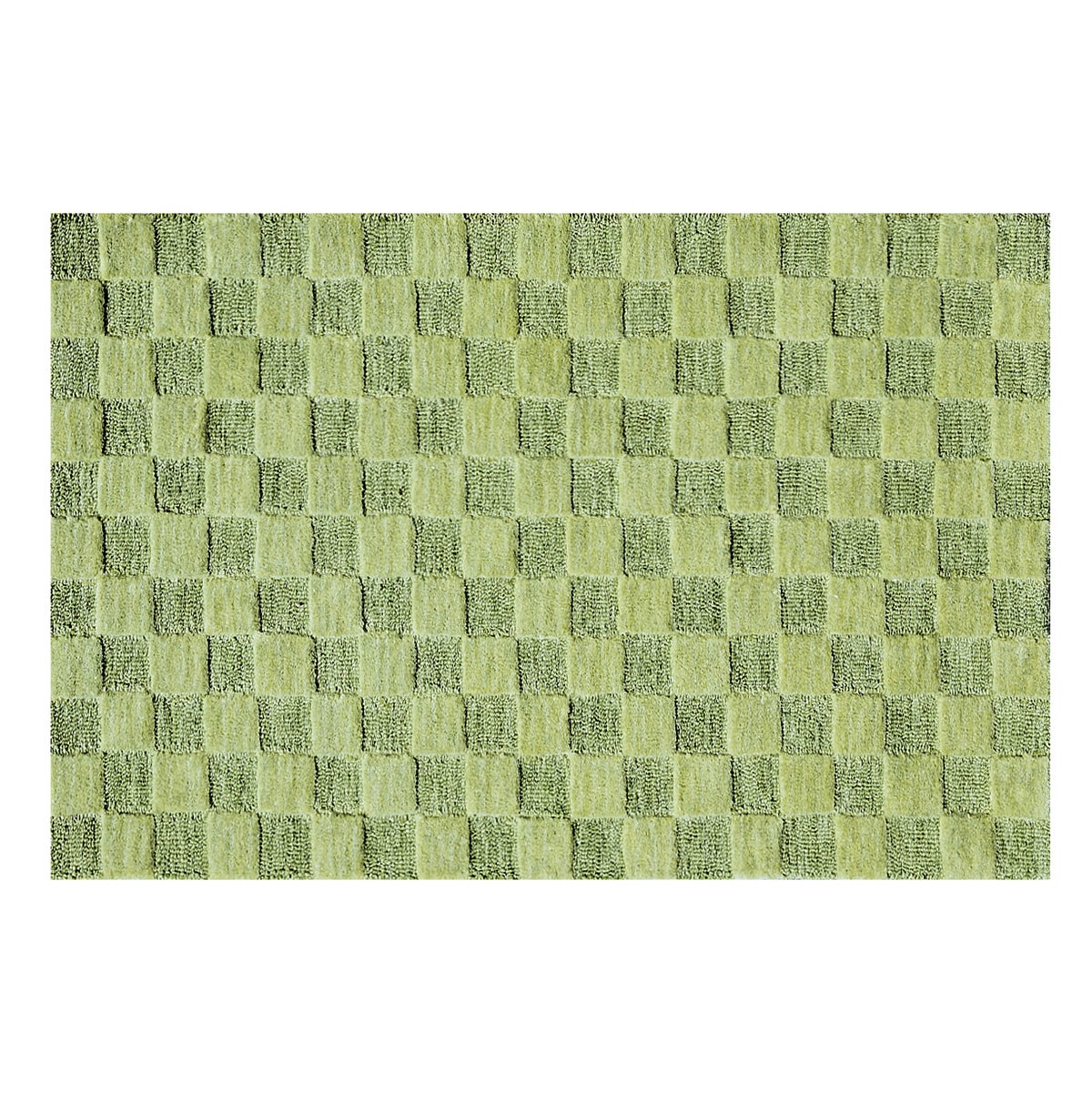 Moss Checkerboard 2'3" x 3'9" Rug