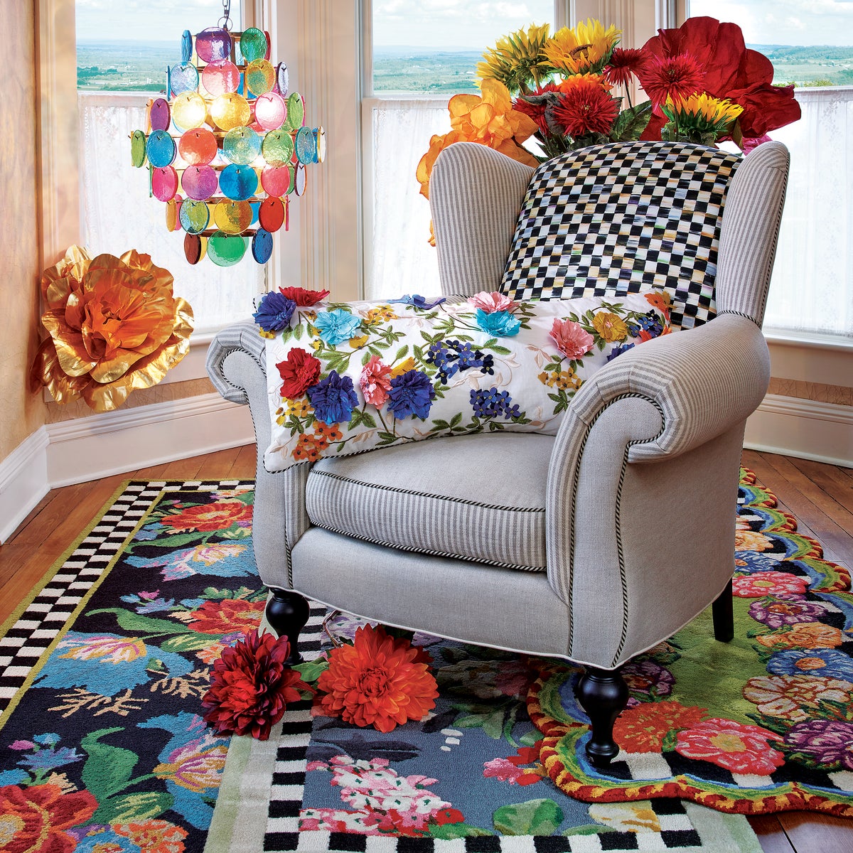Flower Market 2' x 3' Rug - Image 3