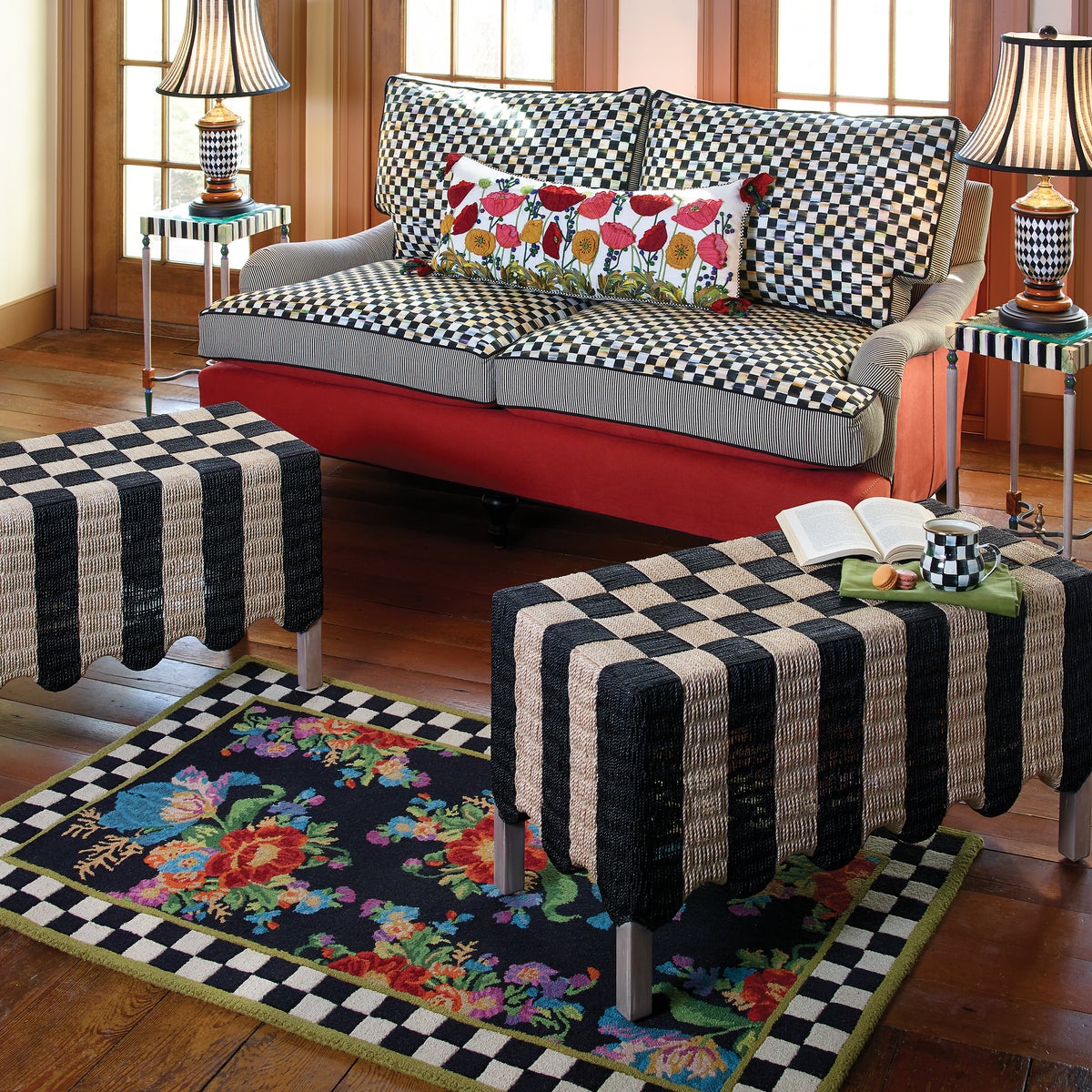 Flower Market 5' x 8' Rug - Image 5
