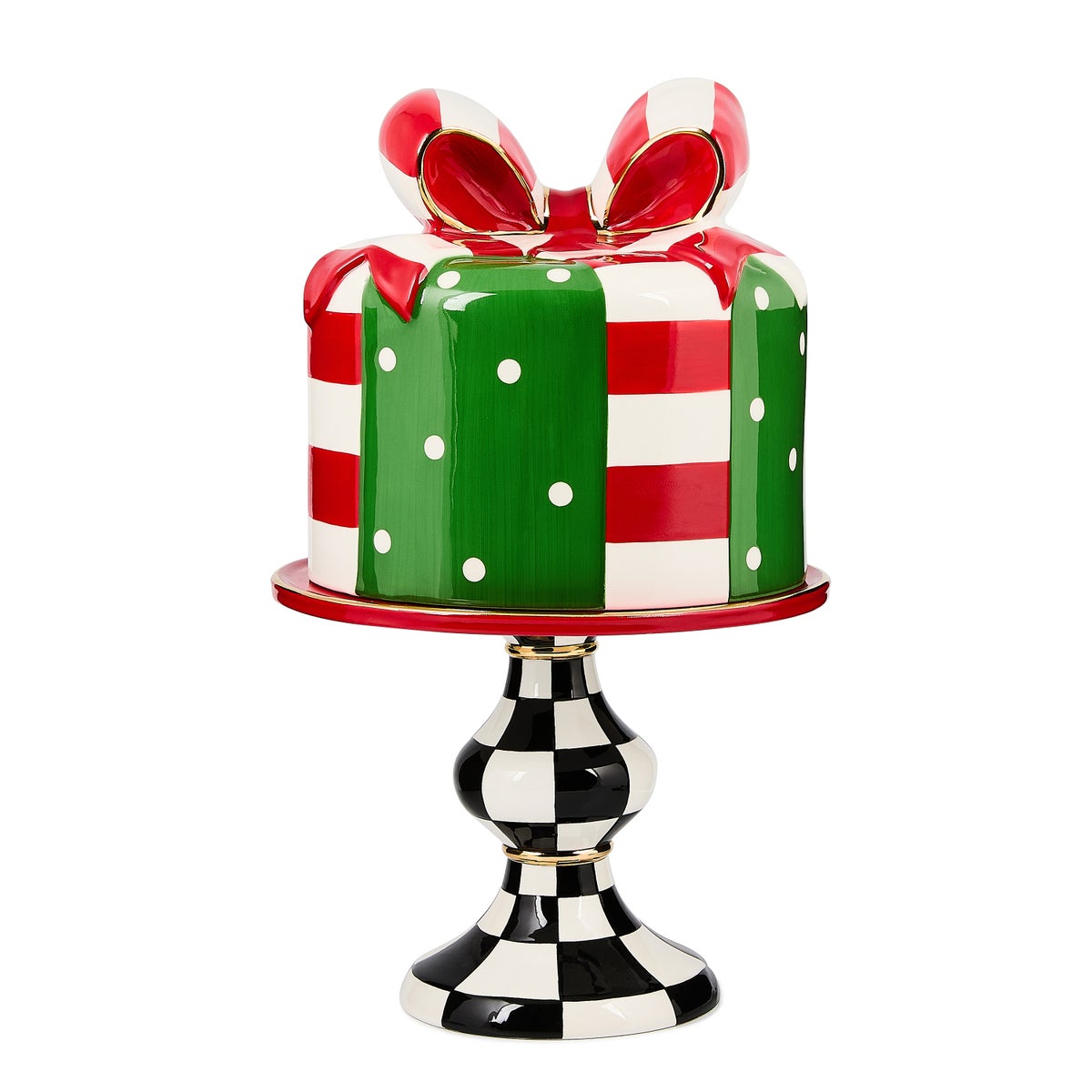 Check It Out Gift Lidded Cake Stand