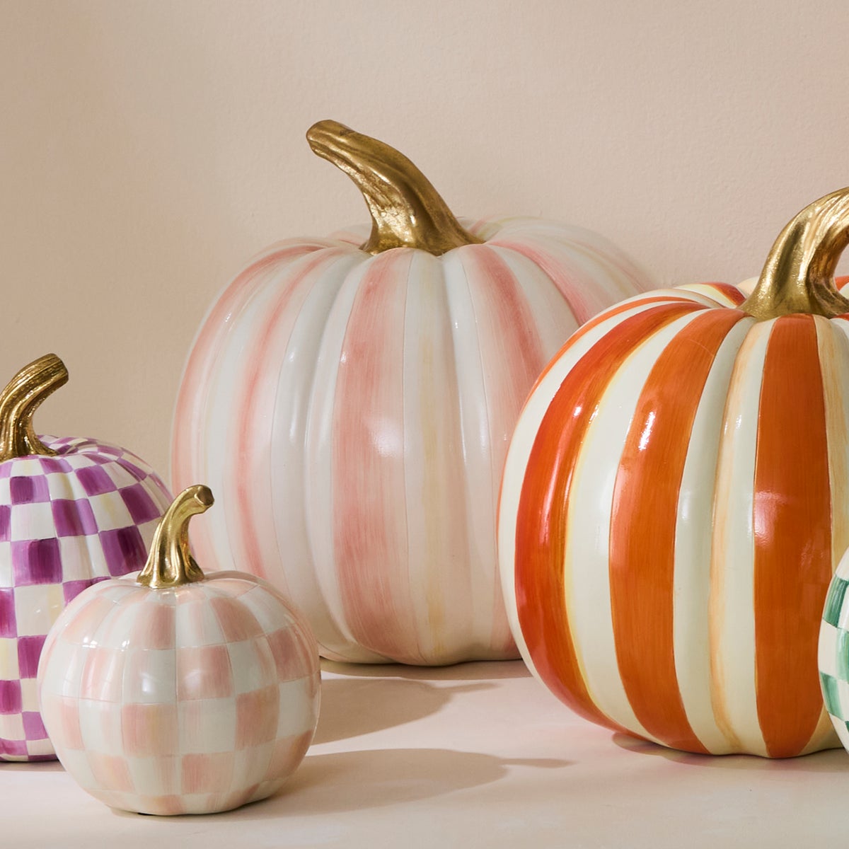 Rosy Stripe Medium Pumpkin - Image 2
