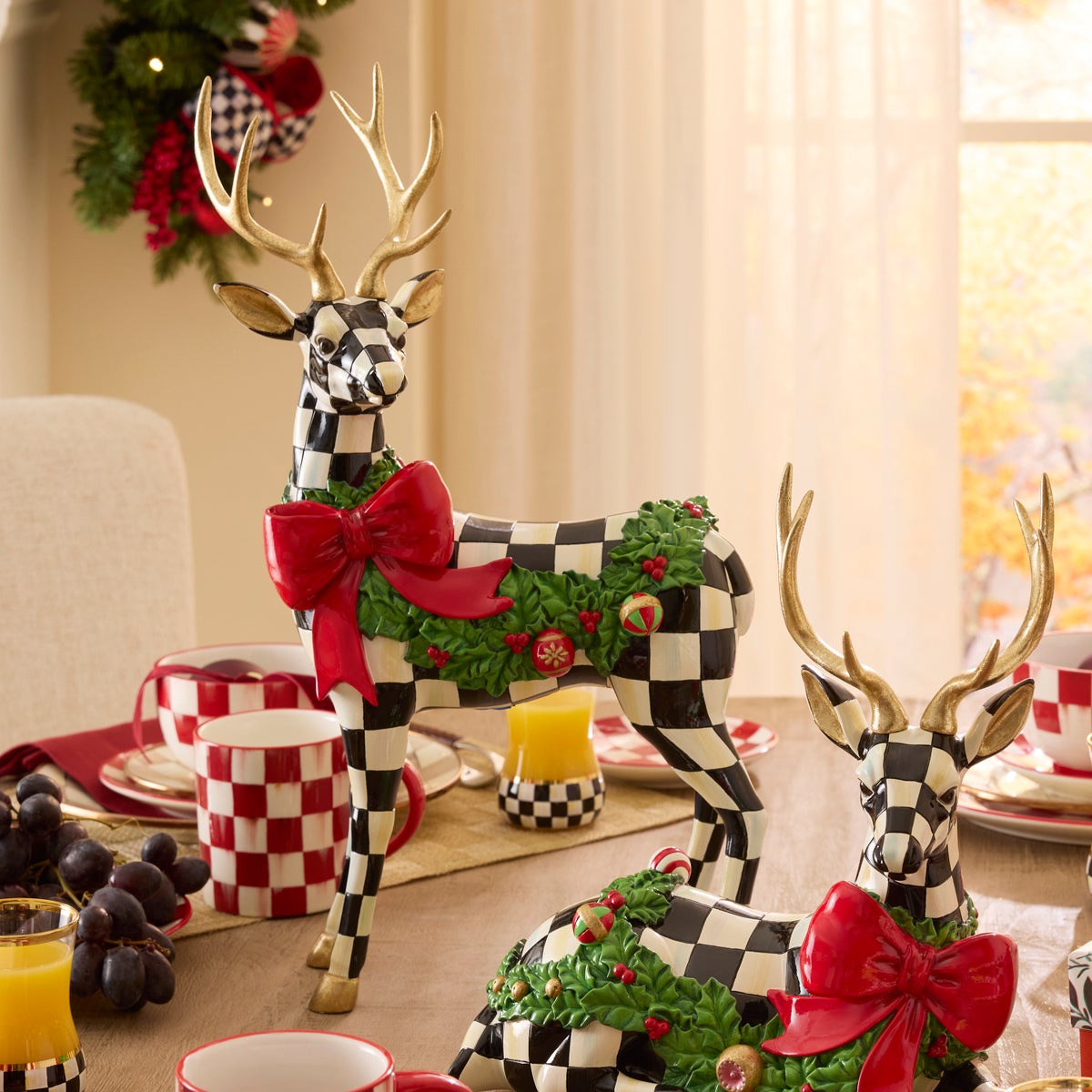 Holly Check Standing Deer - Image 2