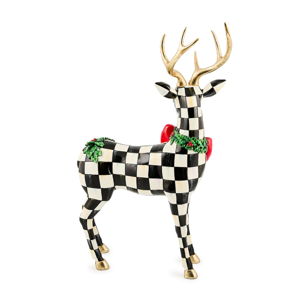 Holly Check Standing Deer - Image 3