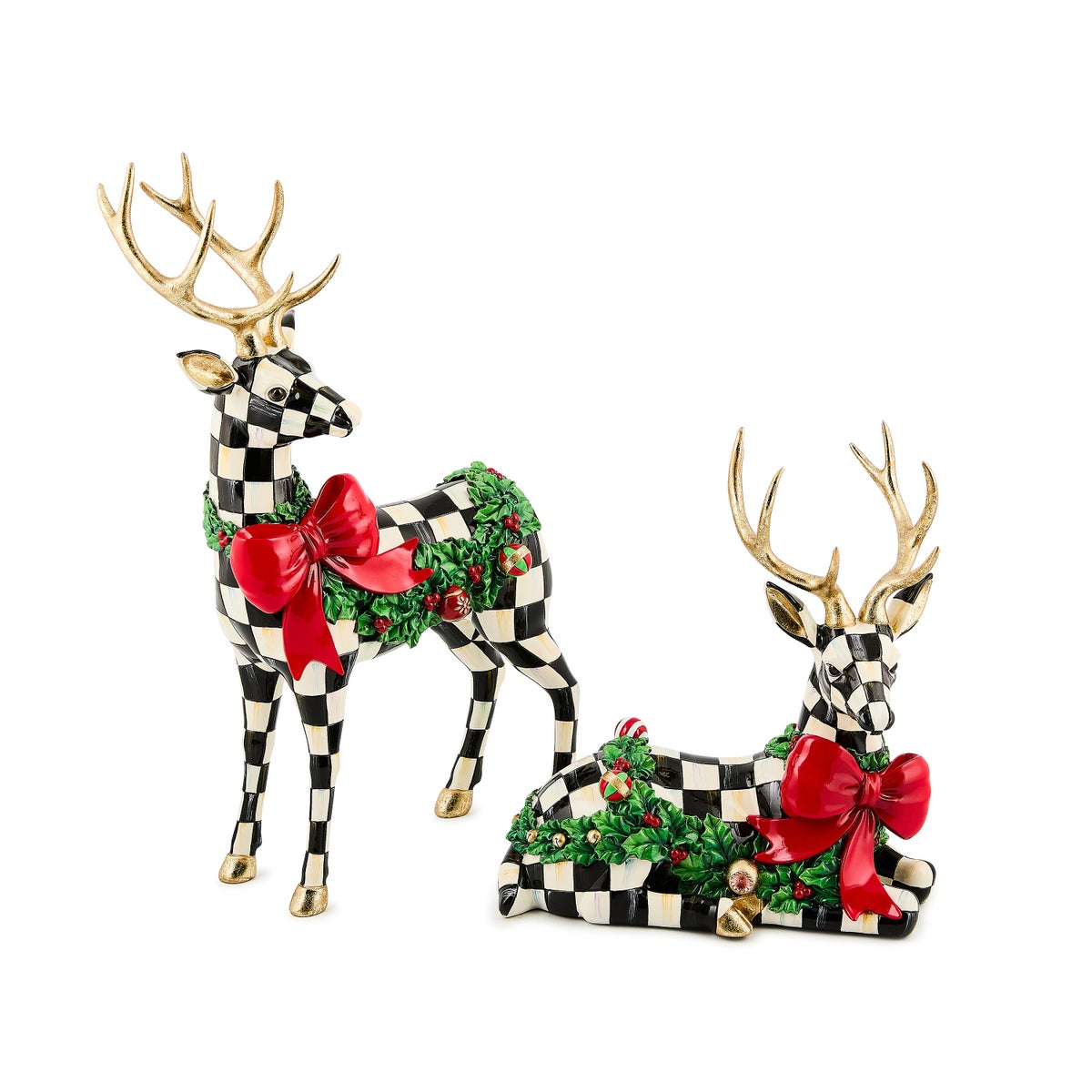 Holly Check Standing Deer - Image 4