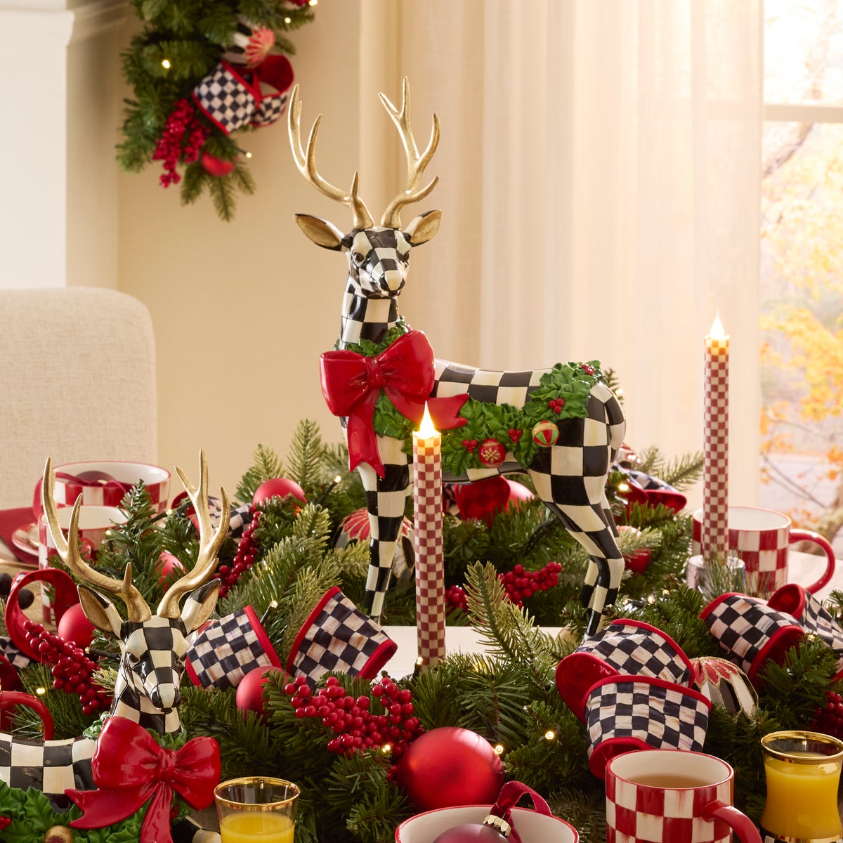 Holly Check Standing Deer - Image 6