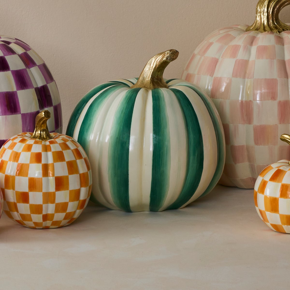 Emerald Stripe Medium Pumpkin - Image 5