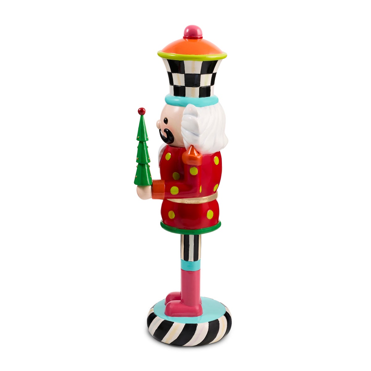 Confetti Christmas Resin Nutcracker - Image 4