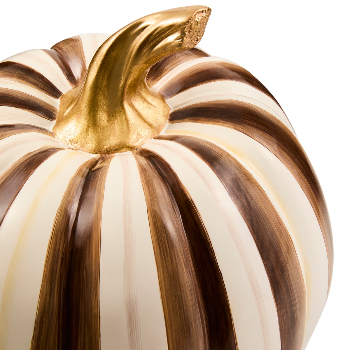 Chocolate Stripe Medium Pumpkin - Image 3