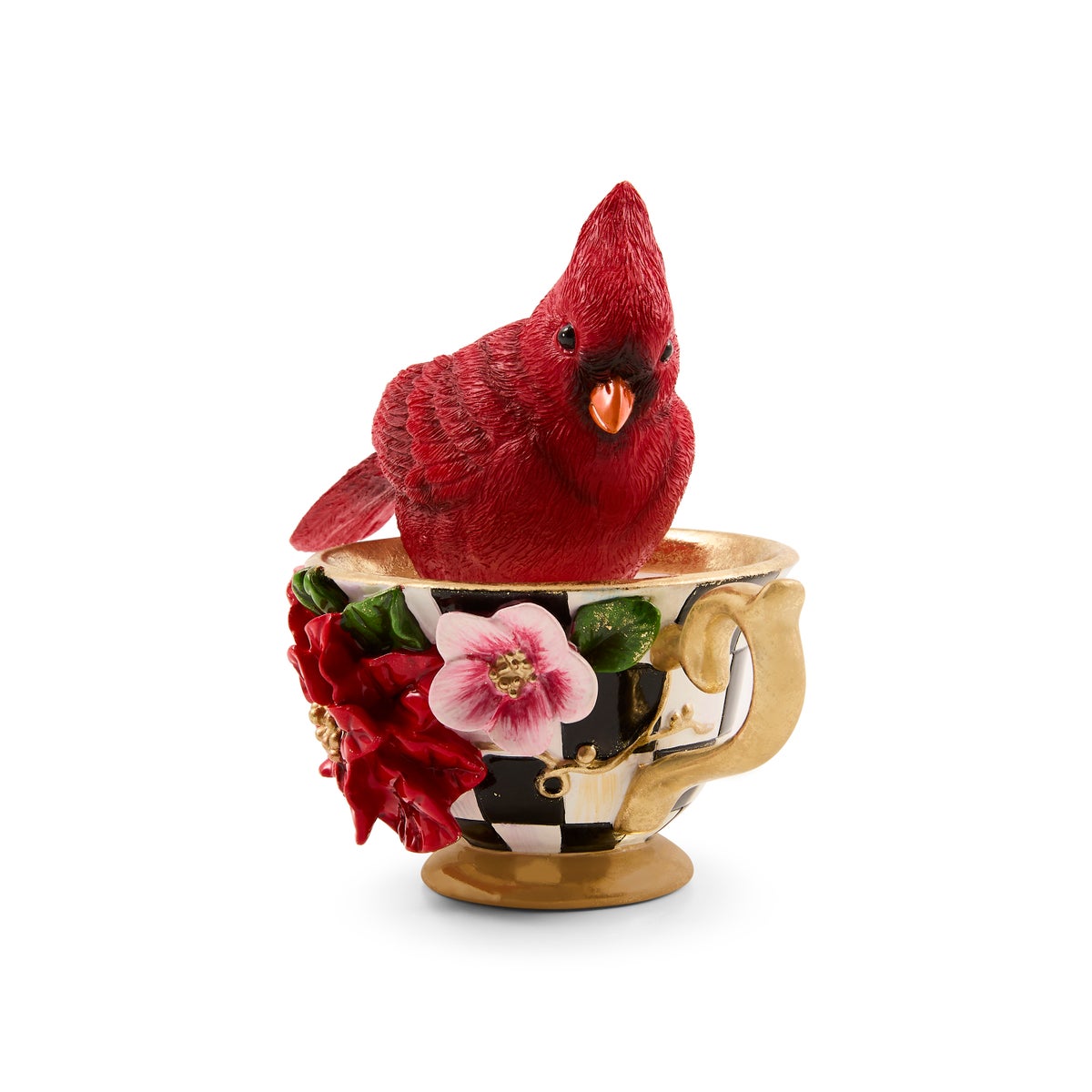 Cardinal in Teacup - Image 4