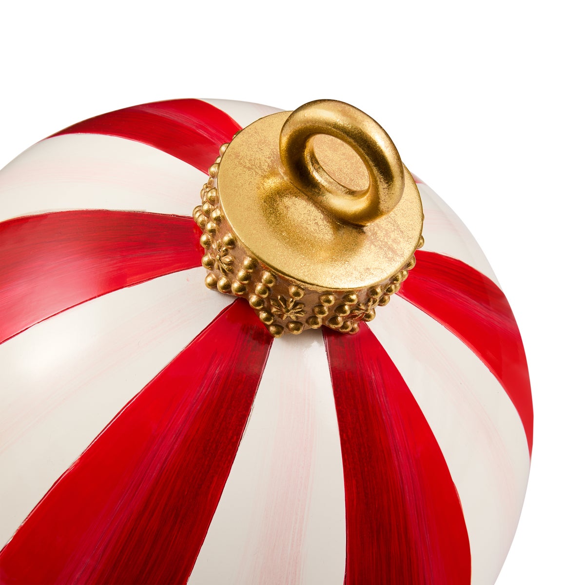Red Stripe Medium Tabletop Ornament - Image 3