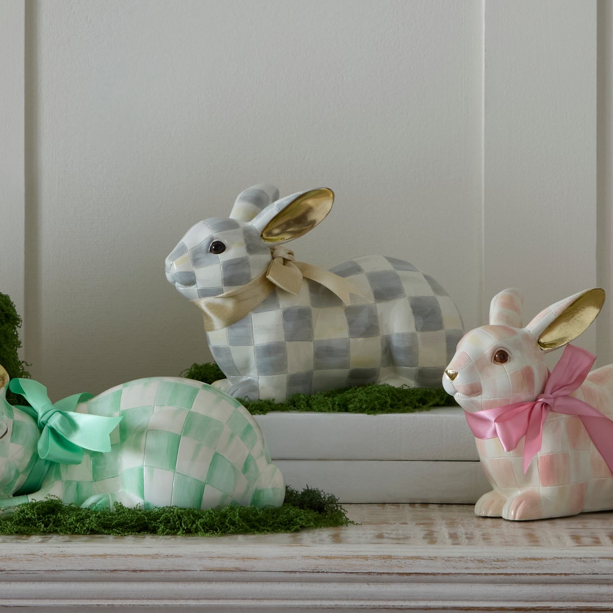 Sterling Check Resting Bunny - Image 6