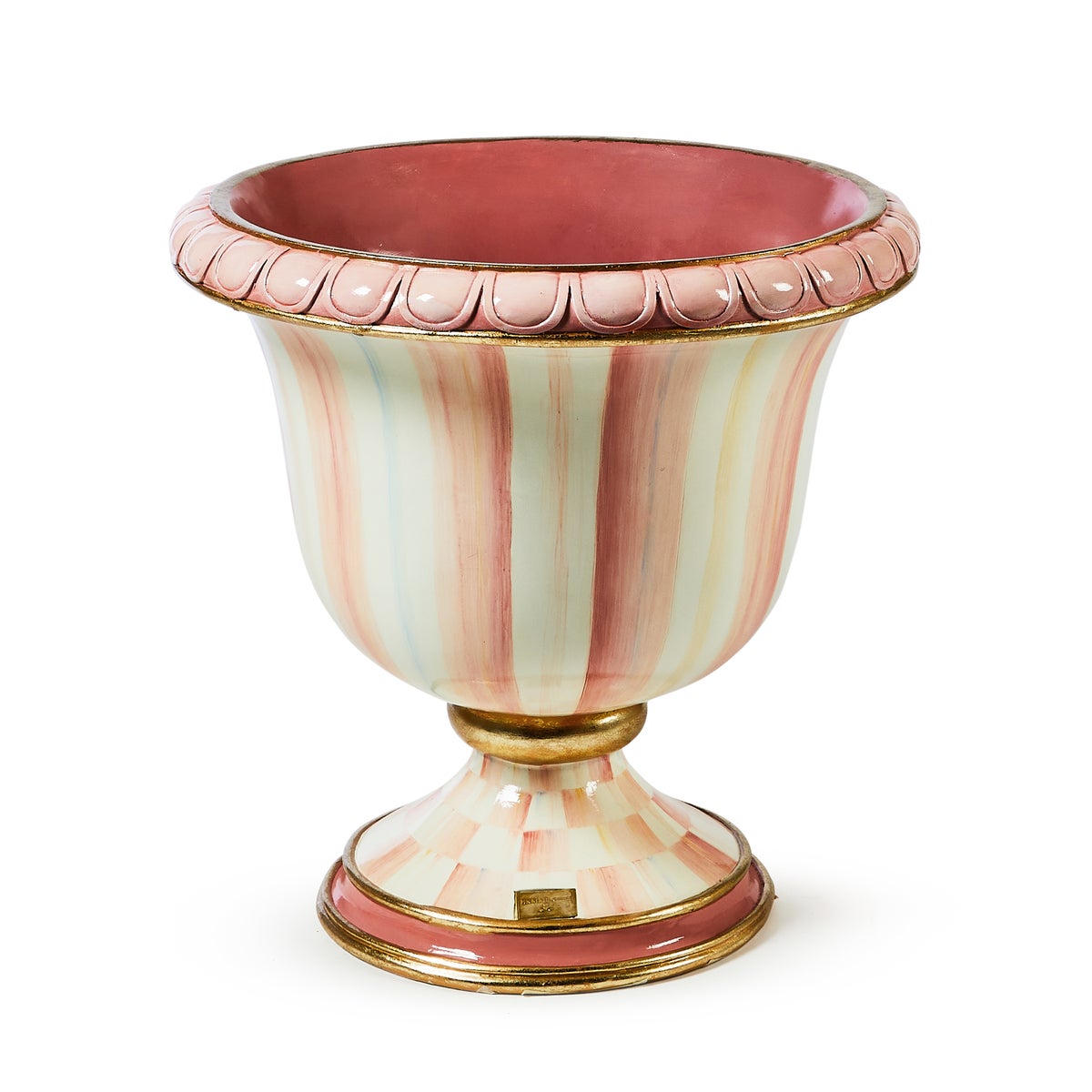 Rosy Stripe Urn