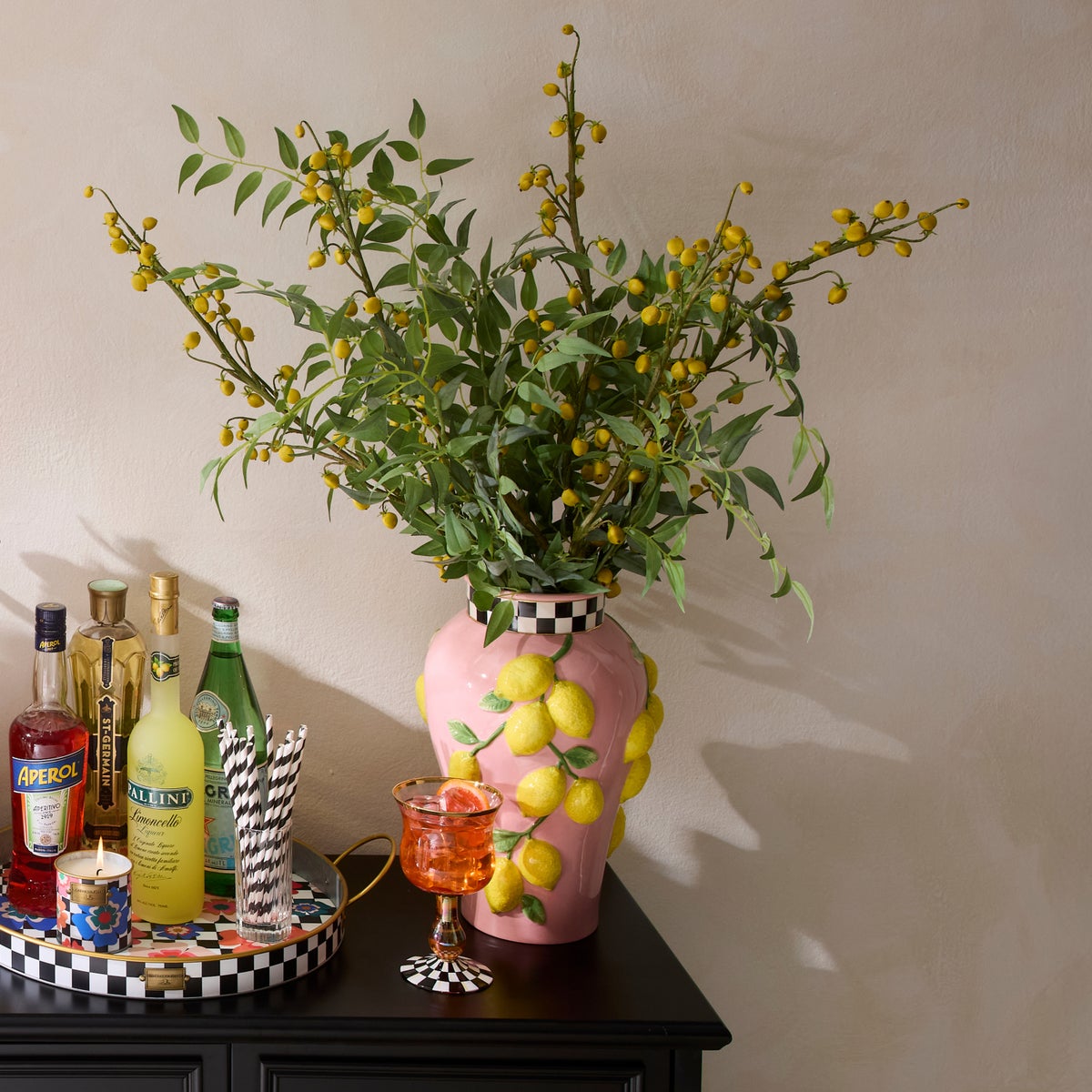 Tutti Frutti Lemon Vase - Image 4